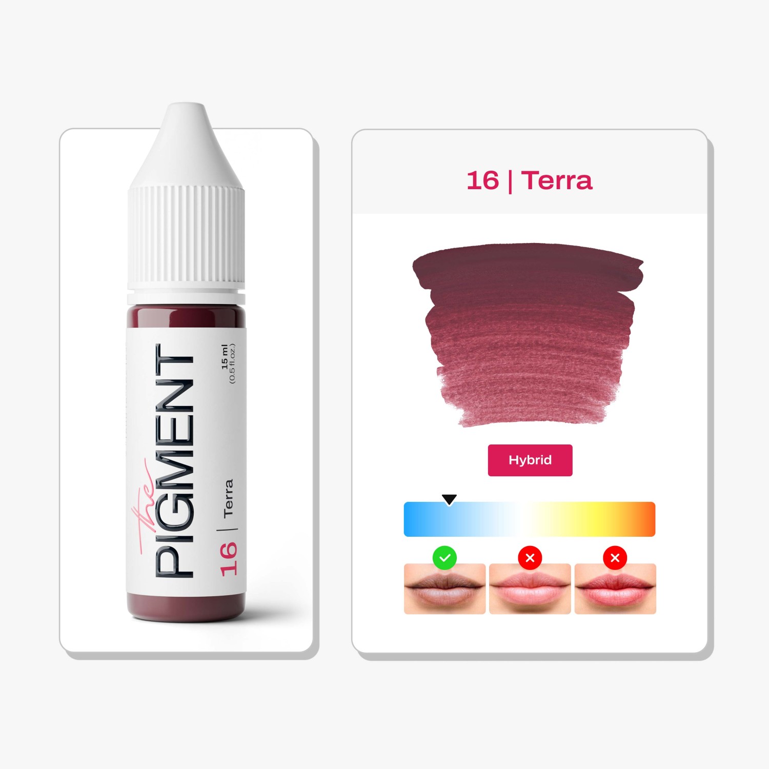 THE PIGMENT ტუჩის პიგმენტი Terra 15 მლ.